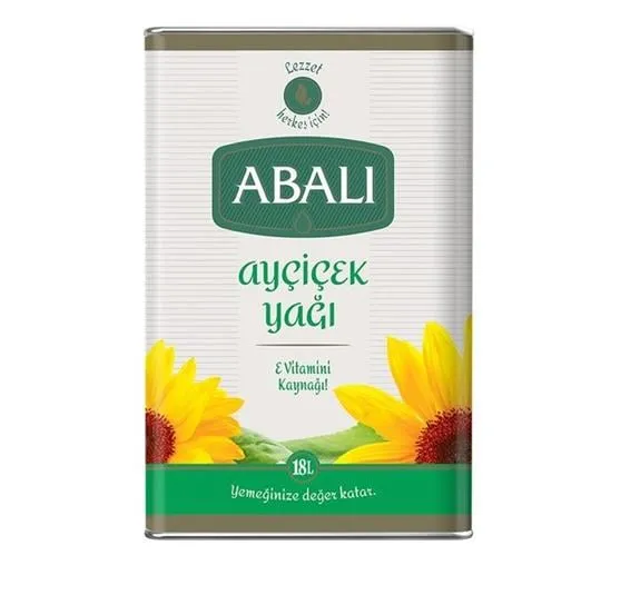 Abalı Ayçiçek Yağı 18 Lt