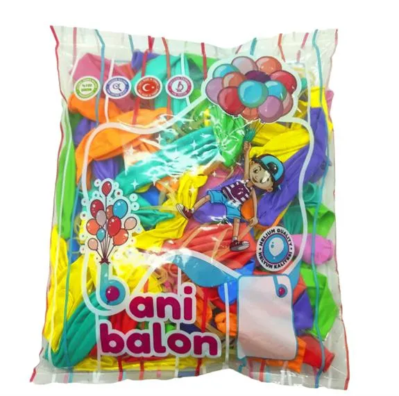 Bani Panç Balon Baskısız 100 Lü