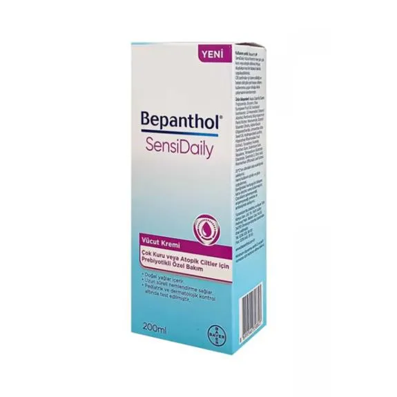 Bepanthol Sensidaily Vücut Kremi 200 Ml