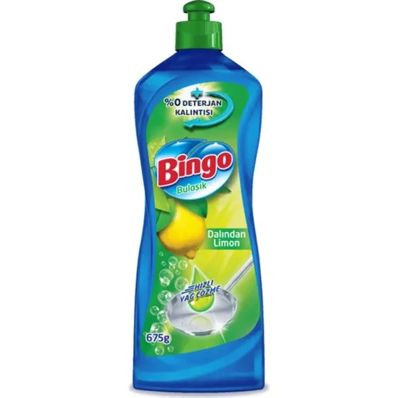 Bingo Dynamic Sıvı Bulaşık Deterjanı Limon 675 Gr