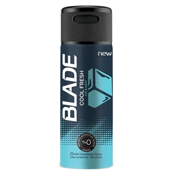 Blade Erkek Deodorant Sprey 150 Ml 48H Cool Fresh