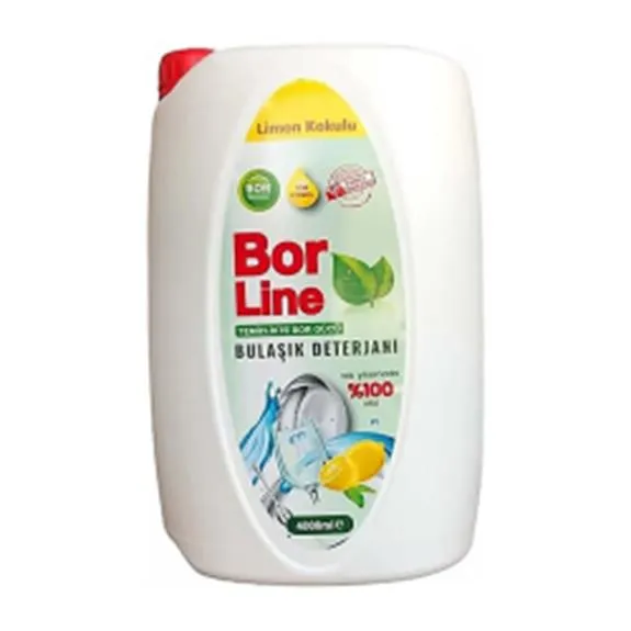 Borline Sıvı Bulaşık Deterjanı Limon 4 Lt