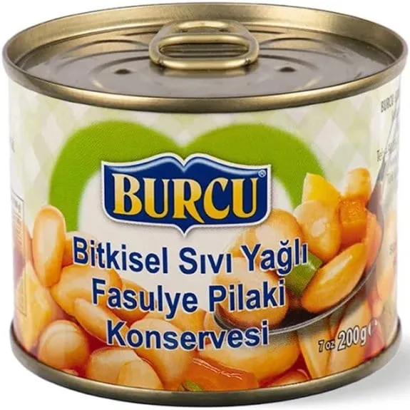 Burcu Fasulye Pilaki Konservesi 200 Gr