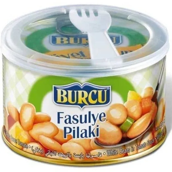 Burcu Fasulye Pilaki Konservesi 400 Gr