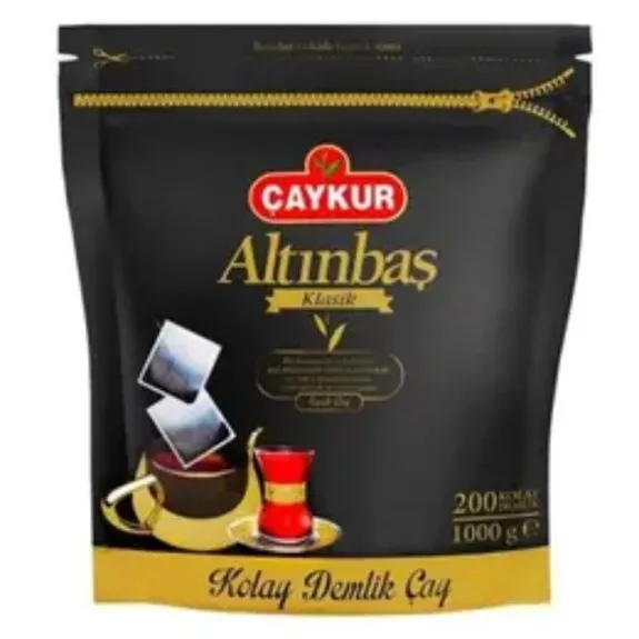 Çaykur Altınbaş Demlik Poşet Çay (Edt) 200 Lü 1000 Gr
