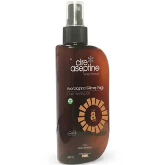 Cire Aseptine Bronzlaştırıcı Güneş Yağı Spf (0) 200 Ml
