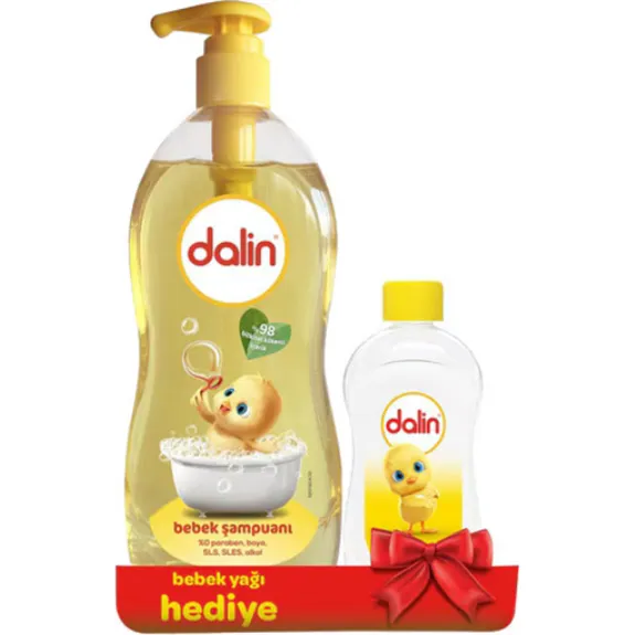 Dalin Şampuan 700 Ml+Nem&Koruma Bebek Yağı 100 Ml