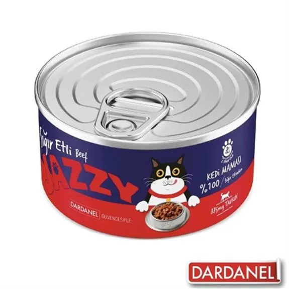 Dardanel Jazzy Sığır Etli Kedi Maması 95 Gr