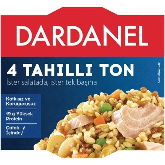 Dardanel Tahıllı Ton Balığı 185 Gr