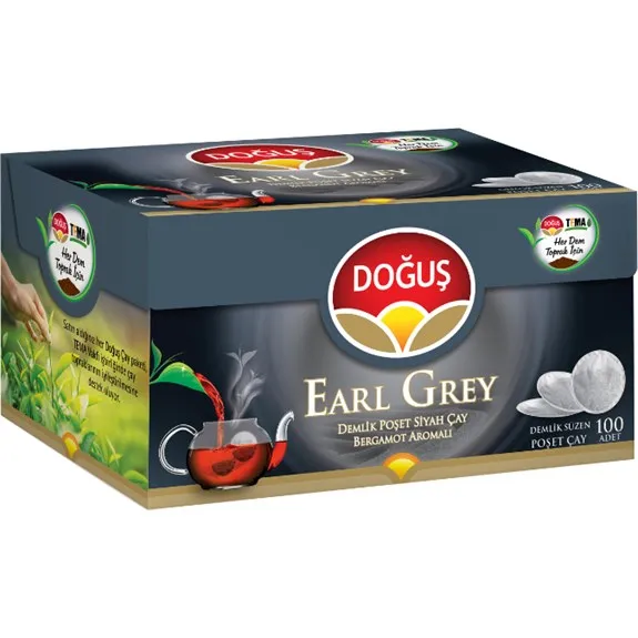 Doğuş Earl Grey Demlik Poşet Çay 100 Lü 320 Gr