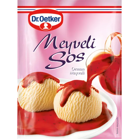 Dr.Oetker Meyveli Tatlı Sos 80 Gr