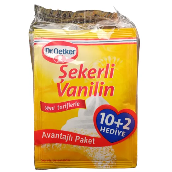 Dr.Oetker Şekerli Vanilin 12 Li 60 Gr