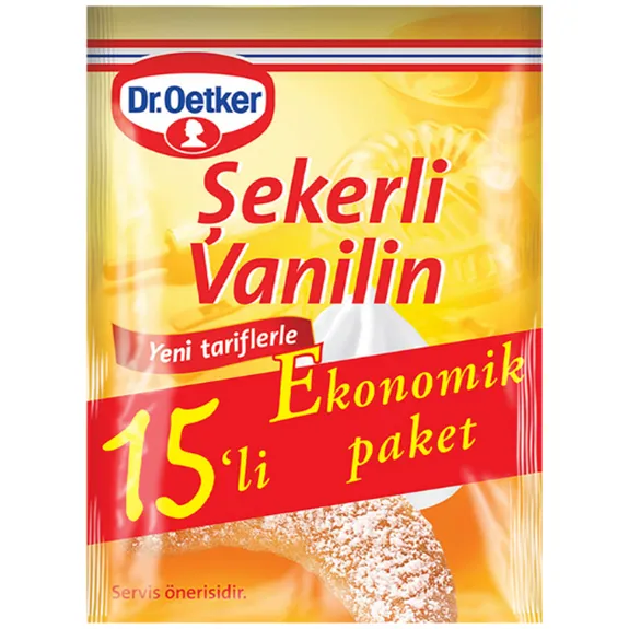 Dr.Oetker Şekerli Vanilin 15 Li 75 Gr