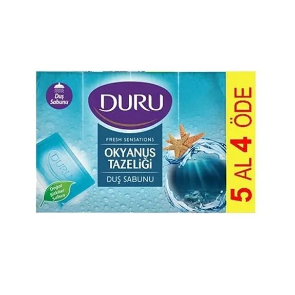 Duru Banyo Sabunu Okyanus Tazeliği 5X150 Gr