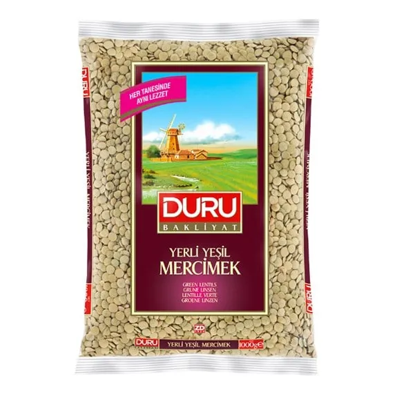 Duru Yeşil Mercimek 1 Kg