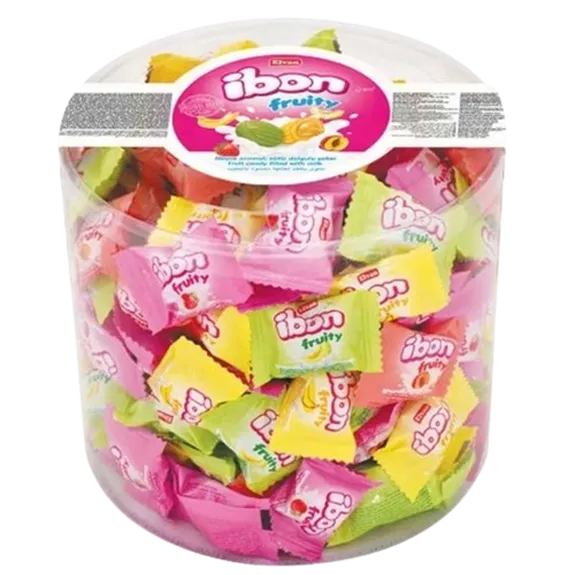 Elvan İbon Mix Meyveli Bonbon Şeker 800 Gr