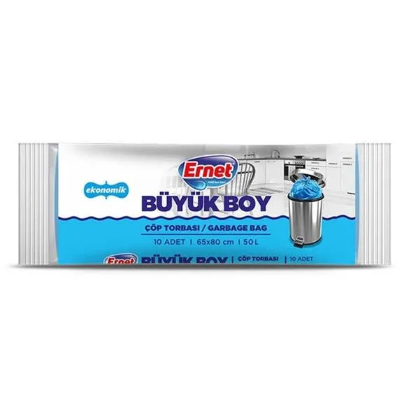 Ernet Çöp Torbası Büyük Boy 10 Lu