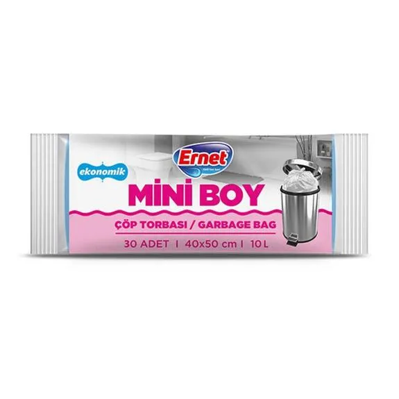 Ernet Ekonomik Çöp Torbası Mini Boy 30 Lu