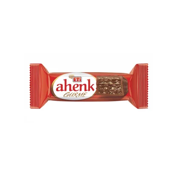 Eti Ahenk Bol Sütlü Çikolata Kaplamalı Fındık Kremalı Gofret 50 Gr