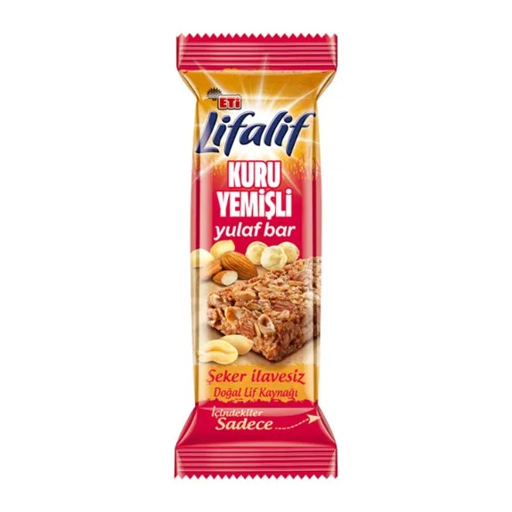 Eti Lifalif Müsli Bar Kuru Yemişli 35 Gr
