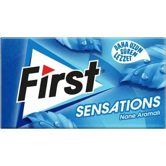 First Sensations Nane Aromalı Sakız 27 Gr