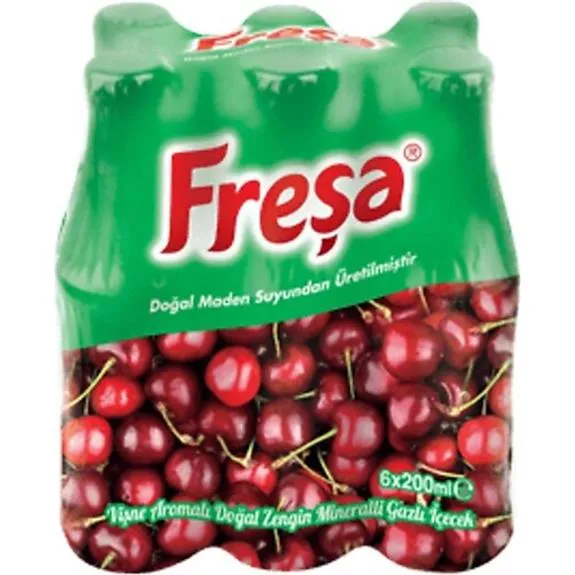 Freşa Vişne Aromalı Maden Suyu 6X200 Ml