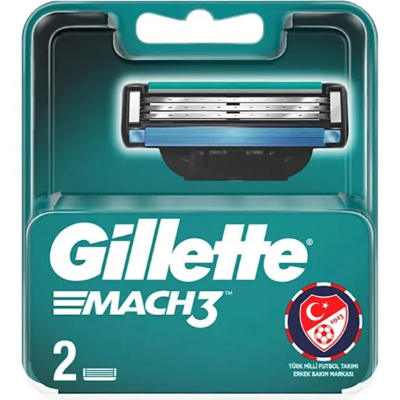 Gillette Mach 3 Yedek Tıraş Bıçağı 2 Li