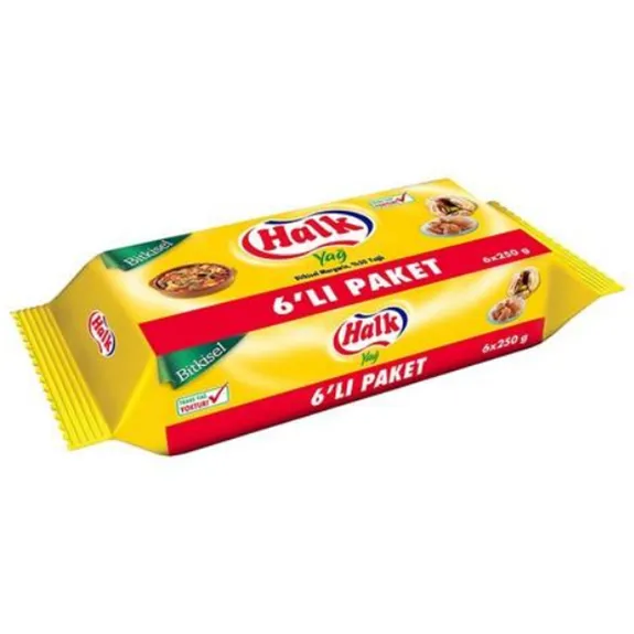 Halk Paket Margarin Klasik 6X250gr