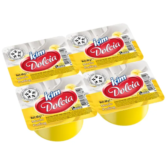İçim Dolcia Muzlu Puding 4X60 Gr