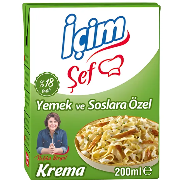 İçim Şef Yemeklik Krema 200 Ml