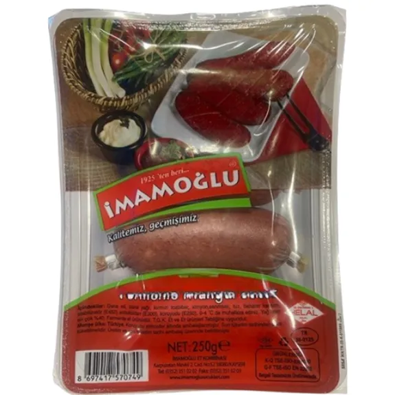 İmamoğlu Dana Mangal Sucuk 250 Gr