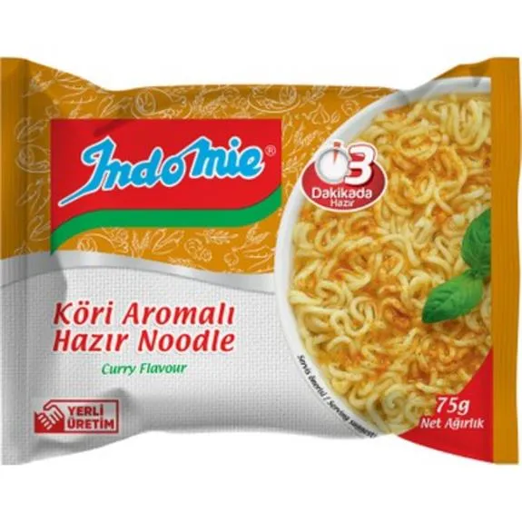 İndo Mie Körili Noodle 75 Gr