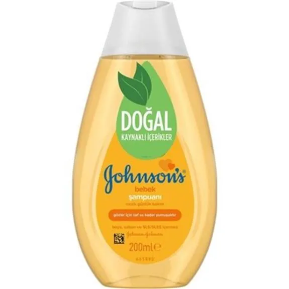 Johnsons Baby Şampuan Nazik Günlük Bakım 200 Ml