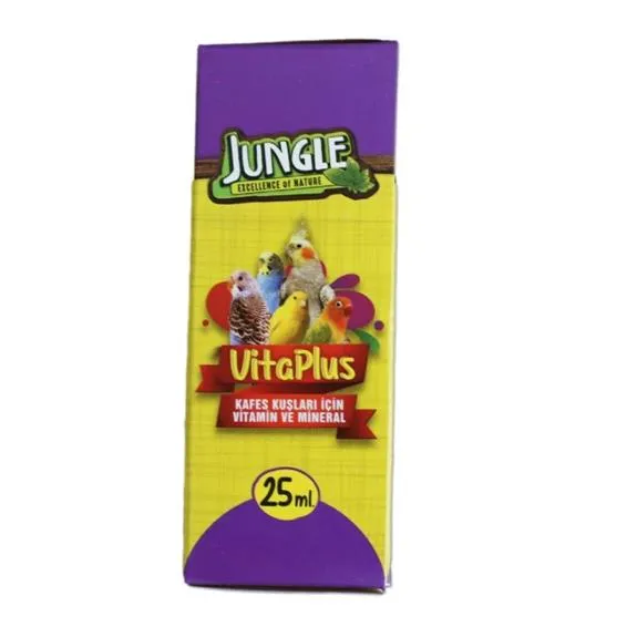 Jungle Vitaplus Kuş Vitamin Ve Minerali 25 Ml