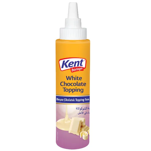 Kent Boringer Beyaz Çikolatalı Topping Sos 300 Gr