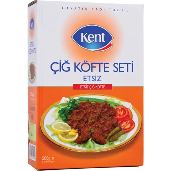 Kent Etsiz Çiğ Köfte Seti 500 Gr
