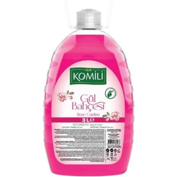 Komili Sıvı Sabun Gül Bahçesi 3 Lt