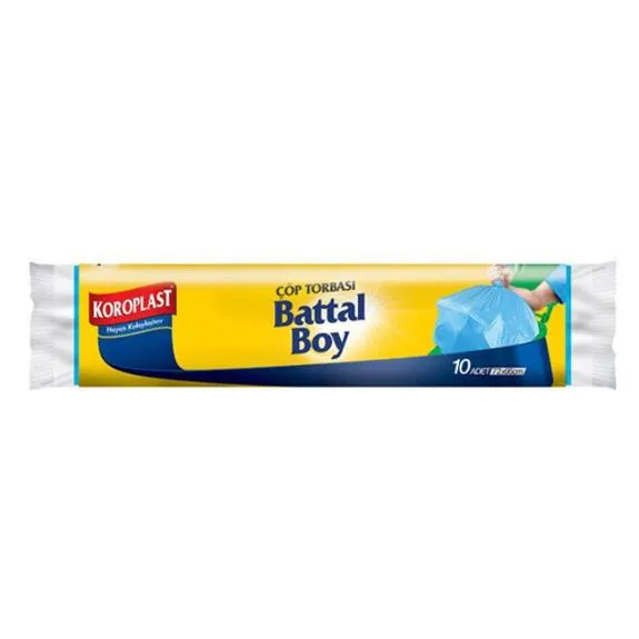 Koroplast Ekonomik Çöp Torbası Battal Boy 10 Lu