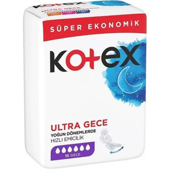 Kotex Ultra Gece 16 Lı