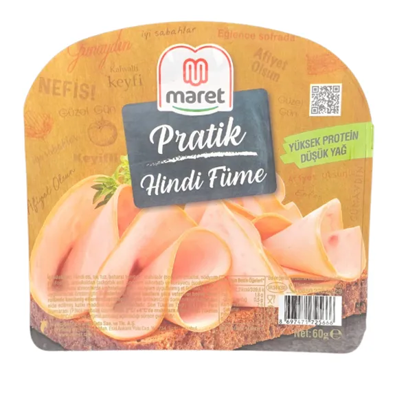 Maret Pratik Hindi Füme Dilimli 60 Gr