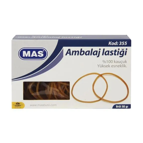 Mas Ambalaj Lastiği %100 Kauçuk 50 Gr Kod:355
