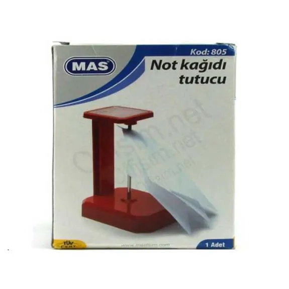 Mas Not Kağıdı Tutucu Mavi Kod:805
