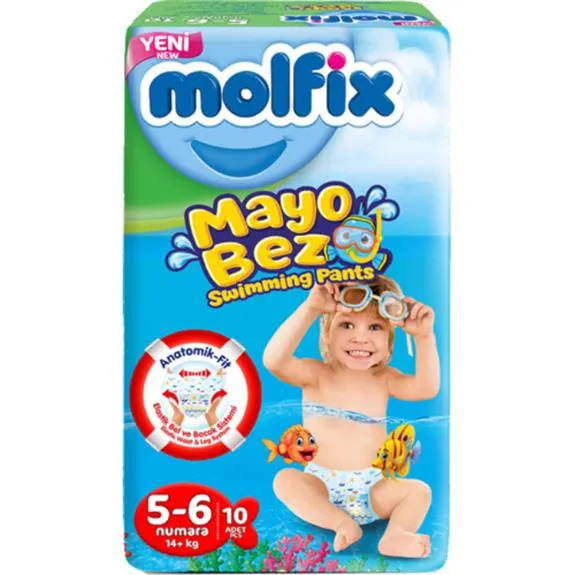 Molfix Mayo Bebek Bezi 5-6 No 10 Lu