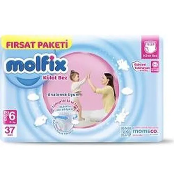 Molfix Pants Külot Bez Fırsat Paketi 6 No 37 Li