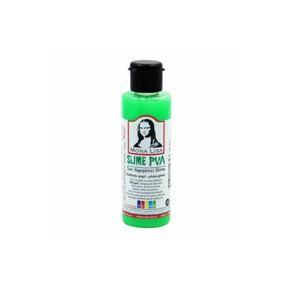 Monalisa Sıvı Yapıştırıcı Slime 70 Ml Fosforlu Yeşil