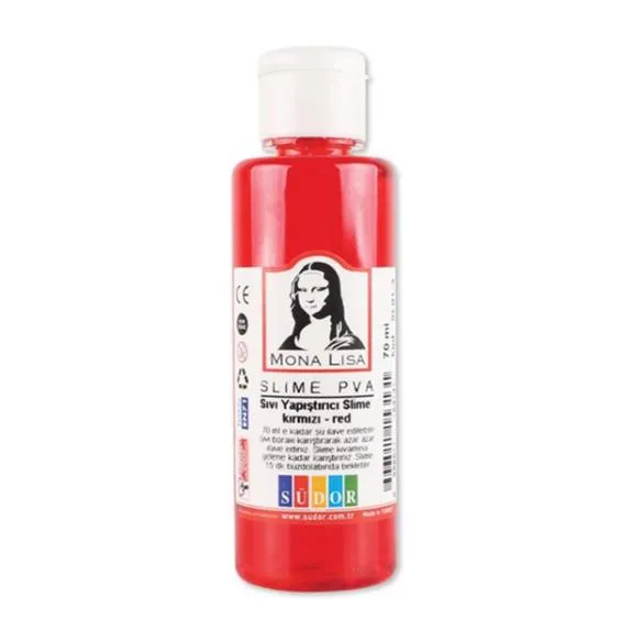 Monalisa Sıvı Yapıştırıcı Slime 70 Ml Kırmızı