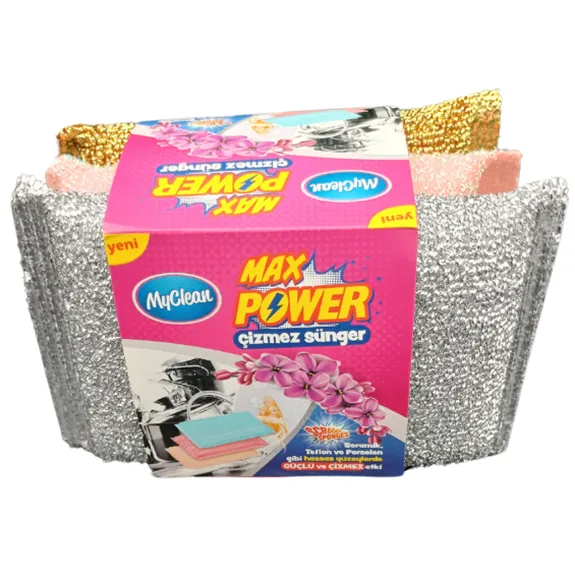 Myclean Çizmez Sünger Süper Güç 3 Lü Mgc-07