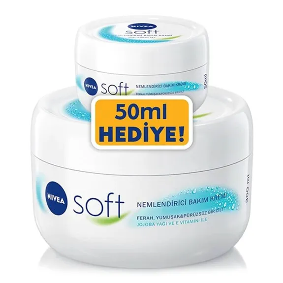 Nivea Soft Krem 200 Ml+50 Ml Hediye