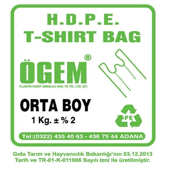 Ögem Poşet Orta Boy 1 Kg