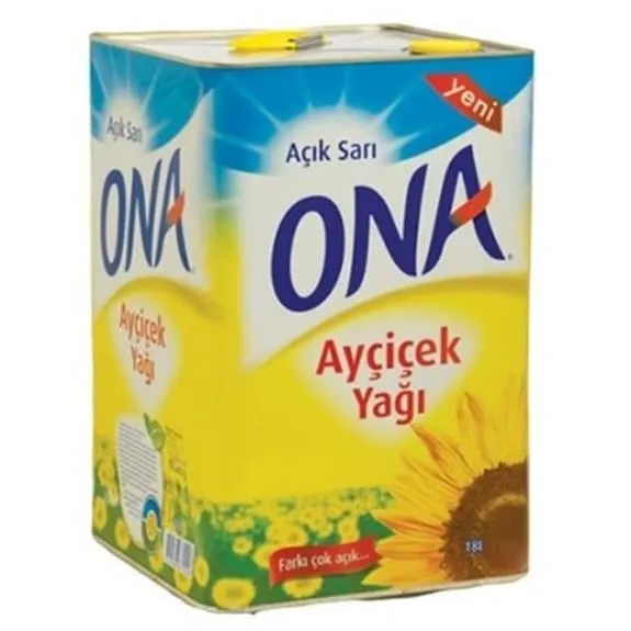 Ona Ayçiçek Yağı 18 Lt